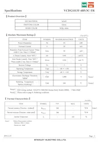 VCDG1113F-4BY3C-TR Datasheet Pagina 3