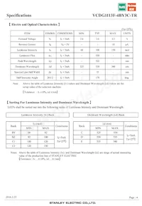 VCDG1113F-4BY3C-TR Datasheet Page 4