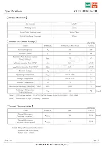 VCEG1104LS-TR Datasheet Page 3