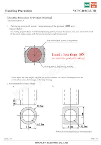 VCEG1104LS-TR Datasheet Page 12