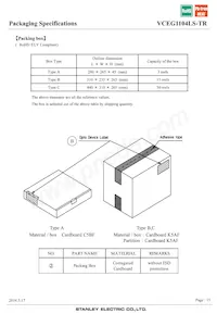 VCEG1104LS-TR Datasheet Page 15