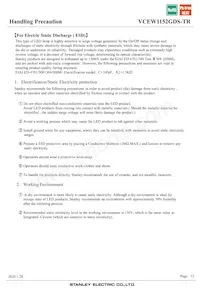 VCEW1152GDS-TR Datasheet Pagina 12