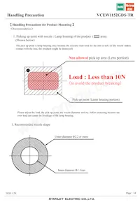 VCEW1152GDS-TR Datasheet Pagina 14