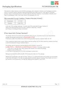 VCEW1152GDS-TR Datasheet Pagina 16