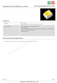 VCEW1154LDS-3C4K3-TR Datasheet Cover