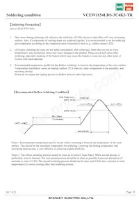 VCEW1154LDS-3C4K3-TR Datasheet Page 9