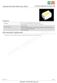 VCEW1158LDS-3C3K3-TR Datasheet Cover