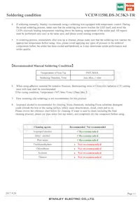 VCEW1158LDS-3C3K3-TR Datasheet Page 11