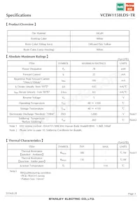 VCEW1158LDS-TR Datasheet Page 3