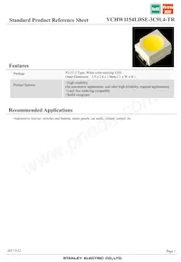 VCHW1154LDSE-3C9L4-TR Datasheet Cover