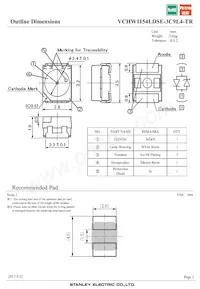 VCHW1154LDSE-3C9L4-TR數據表 頁面 2