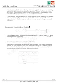 VCHW1154LDSE-3C9L4-TR Datasheet Page 11