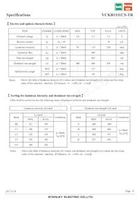 VCKB1111CS-TR Datasheet Page 4