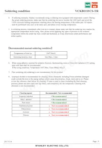 VCKB1111CS-TR Datasheet Page 9