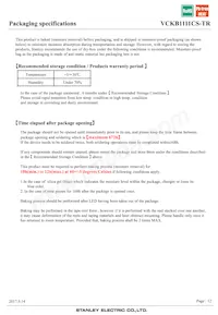 VCKB1111CS-TR Datasheet Page 12