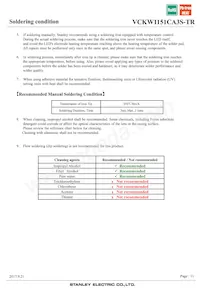 VCKW1151CA3S-TR Datasheet Pagina 11