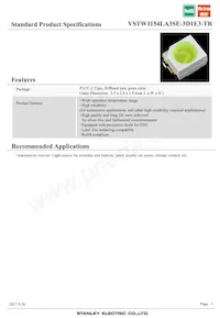 VSTW1154LA3SE-3D1E3-TR Datasheet Copertura