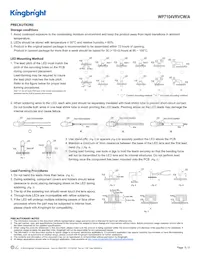 WP7104VRVCW/A Datasheet Page 5