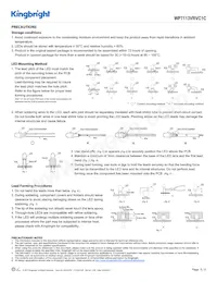 WP7113VRVC1C Datasheet Page 5