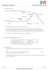 YPY1101C-2005-M-TR Datasheet Pagina 6