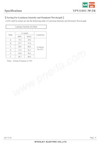 YPY1101C-M-TR Datasheet Page 4