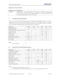 7500001 Datasheet Page 2