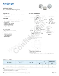 AA4040SF4S-P22 Datasheet Copertura