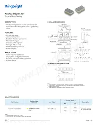 ACDA02-41SGWA-F01 Datasheet Cover