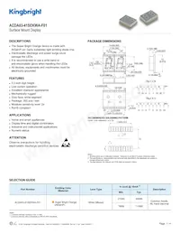 ACDA03-41SEKWA-F01 Datasheet Cover