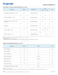 ACDA03-41SEKWA-F01 Datasheet Pagina 2