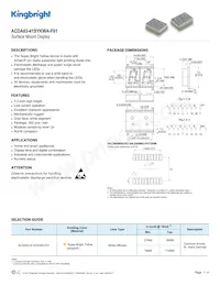 ACDA03-41SYKWA-F01 Datasheet Copertura