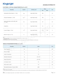 ACDA56-41SYKWA-F01 Datasheet Page 2