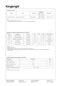 ACDA56-51SURKWA Datasheet Page 2