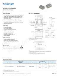 ACDC02-41SURKWA-F01 Datasheet Copertura