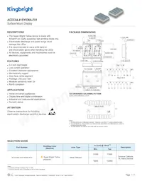 ACDC04-41SYKWA-F01 Datasheet Cover