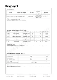 ACSA03-41SGWA-F01 Datasheet Pagina 2