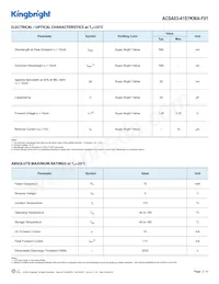 ACSA03-41SYKWA-F01 Datasheet Page 2