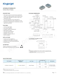 ACSA56-41CGKWA-F01 Datasheet Cover