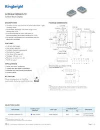 ACSA56-41QBWA/D-F01 Datasheet Cover