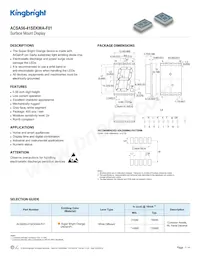 ACSA56-41SEKWA-F01 Datasheet Cover