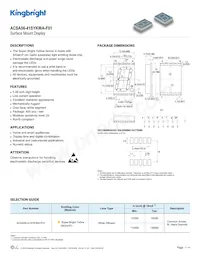 ACSA56-41SYKWA-F01 Datasheet Cover