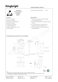 ACSA56-51RWWA/A Datasheet Cover