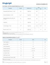 ACSC03-41SURKWA-F01 Datasheet Page 2