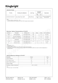 ACSC04-41SGWA-F01 Datasheet Page 2