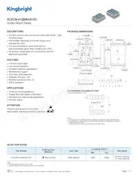 ACSC56-41QBWA/D-F01 Datasheet Cover