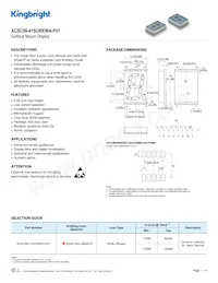 ACSC56-41SURKWA-F01 Datasheet Cover