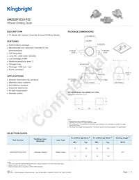 AM2520F3C03-P22 Datasheet Cover