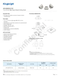 APA1606SF4C-P22 Datasheet Copertura