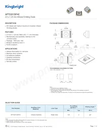 APTD2012SF4C Datasheet Cover