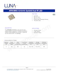 APW-MW2-1210-010數據表 封面